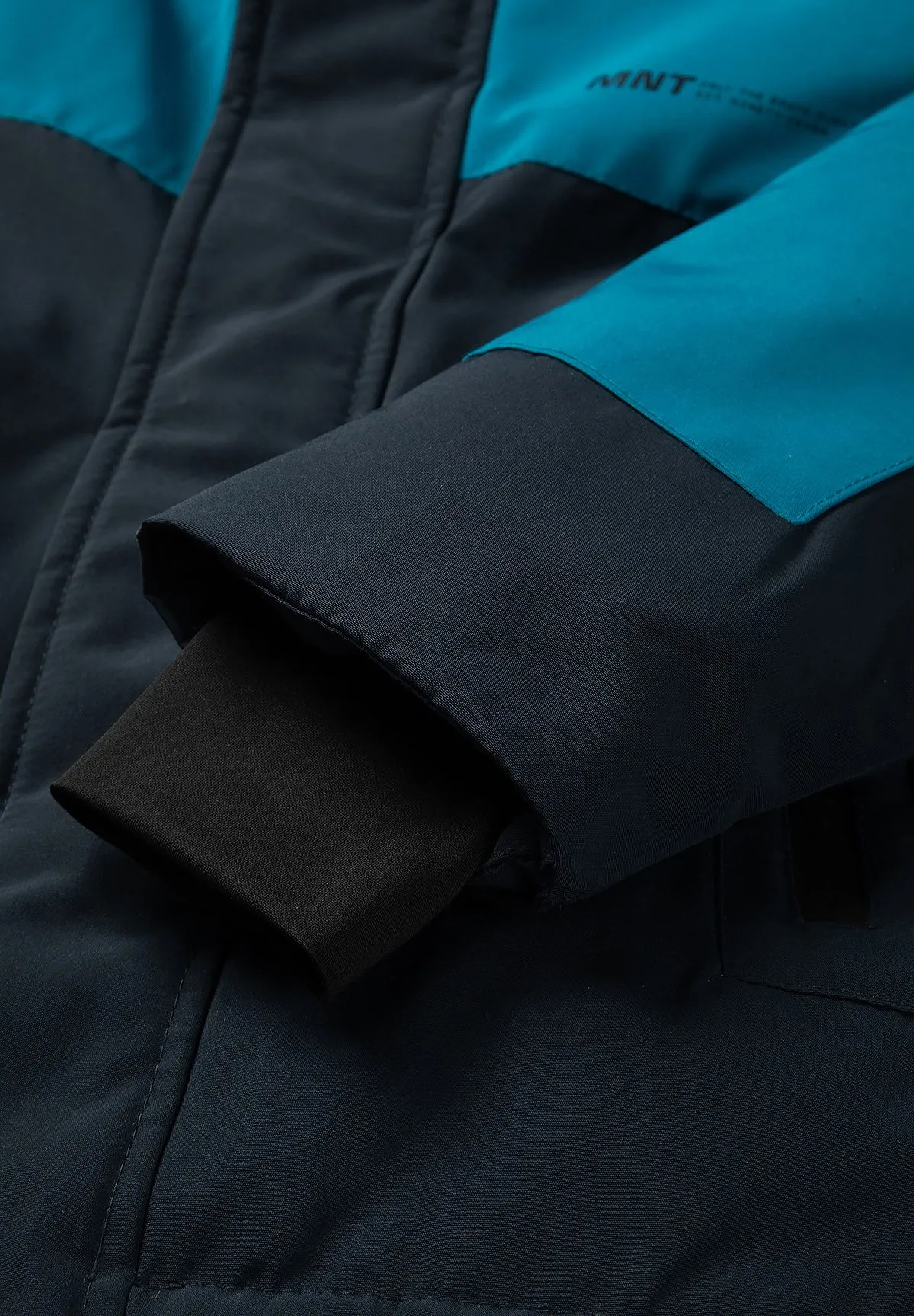Minoti 45263 parka til drenge navy tommelhuller