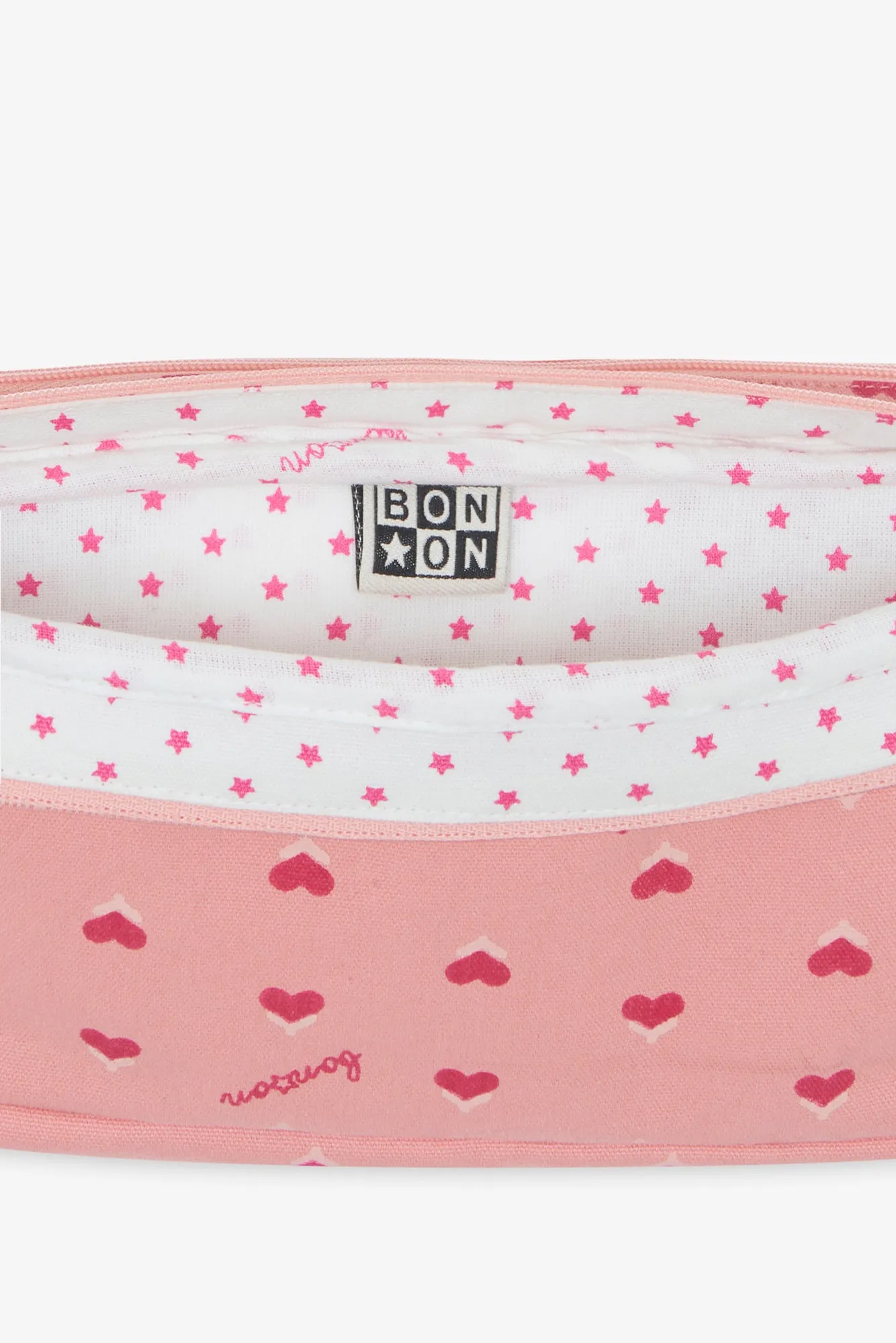 Bonton Coeur Blossom penalhus 25 cm bomuld hjerter