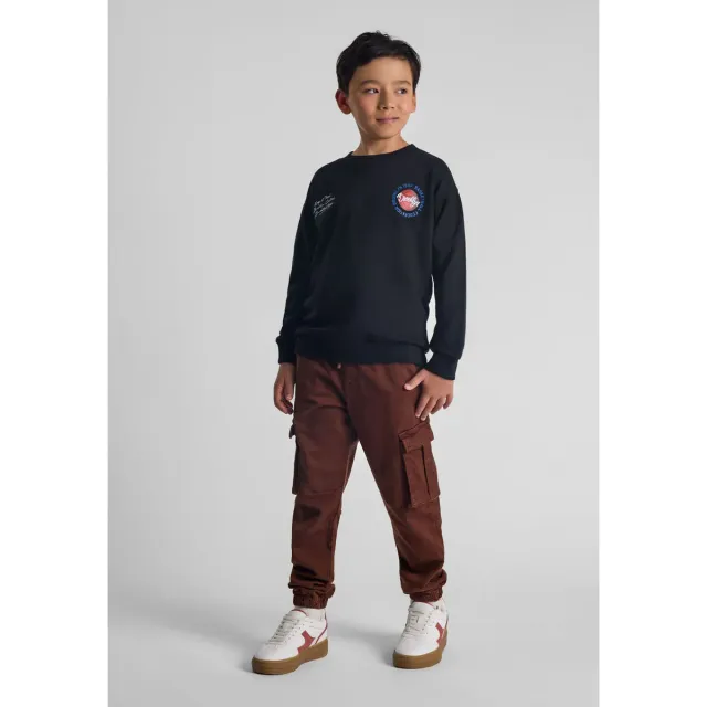 Minoti cargobukser drenge cognac canvas