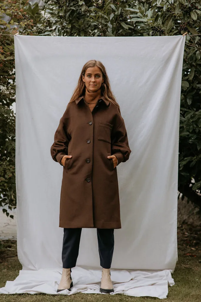 MarMar Orfeus W uldfrakke Mocha