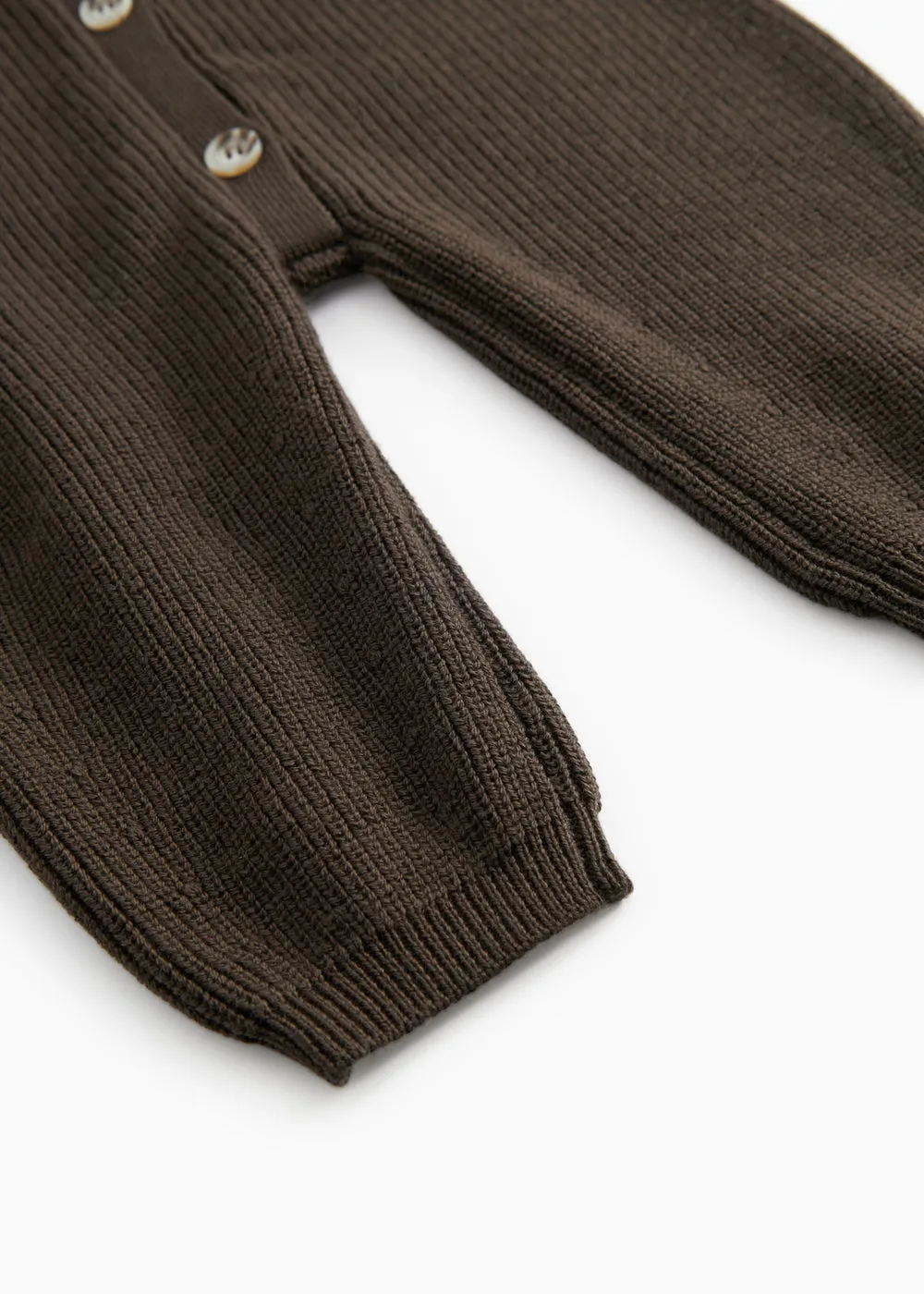 MarMar Robbie strikdragt Dark Roast varm uld
