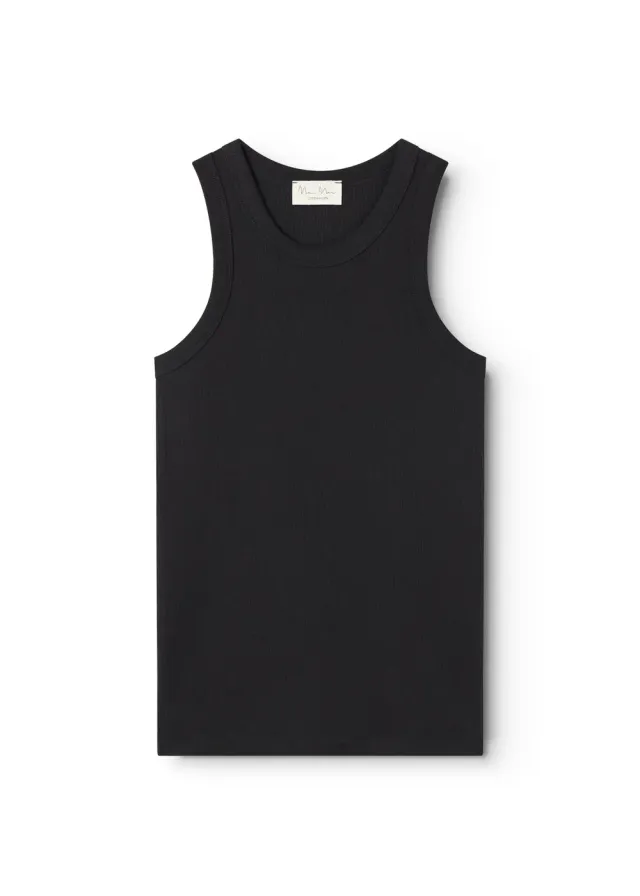 MarMar Tank W tanktop Black ribbet
