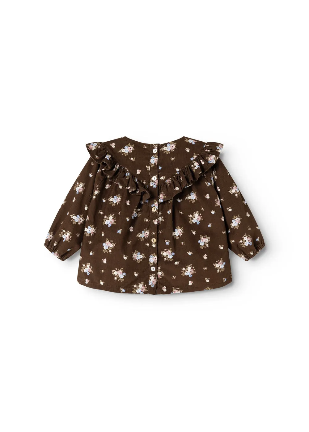 MarMar Tulette bluse Autumn Bouquet fløjl
