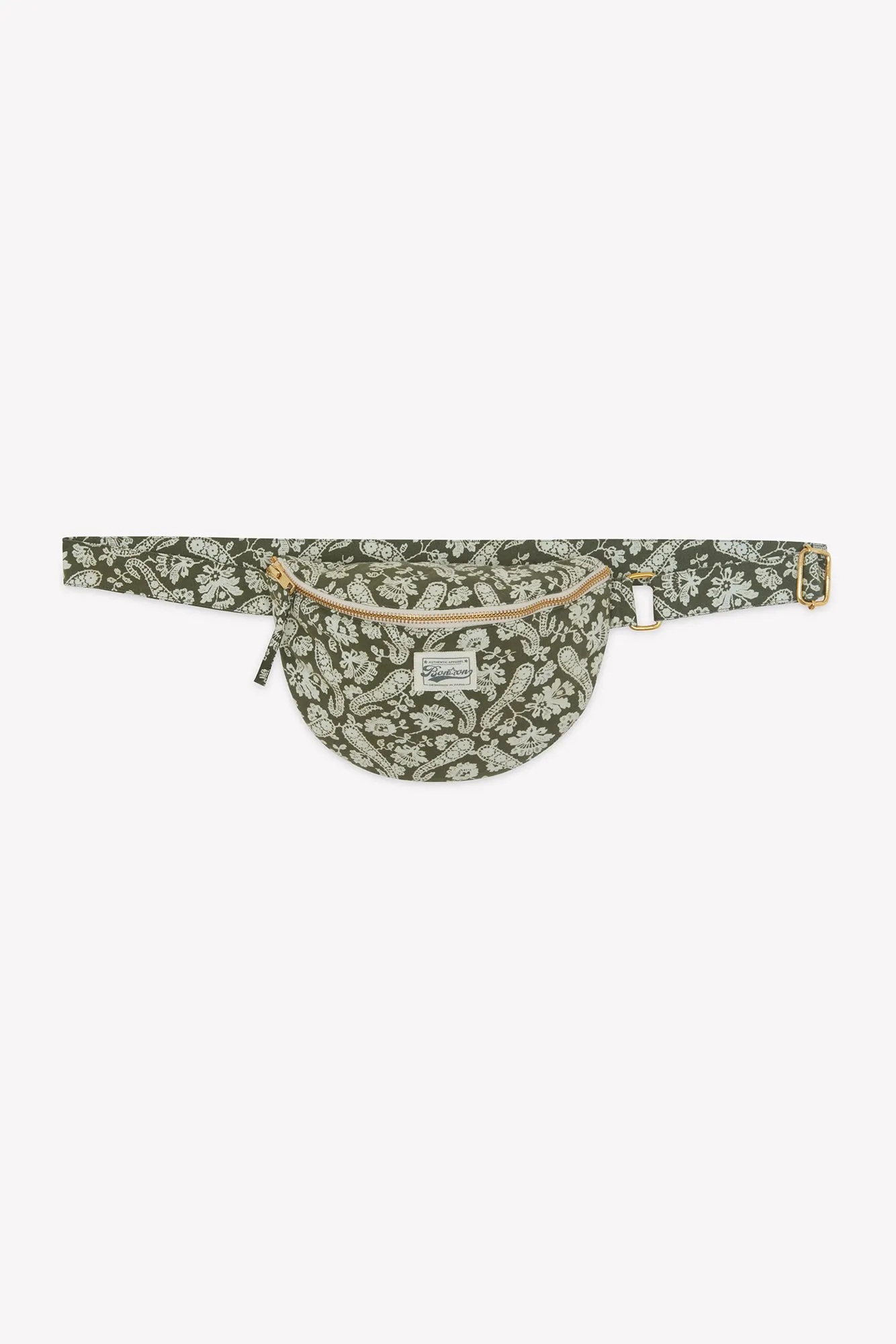 Bonton Bandana bæltetaske grøn bomuld TU