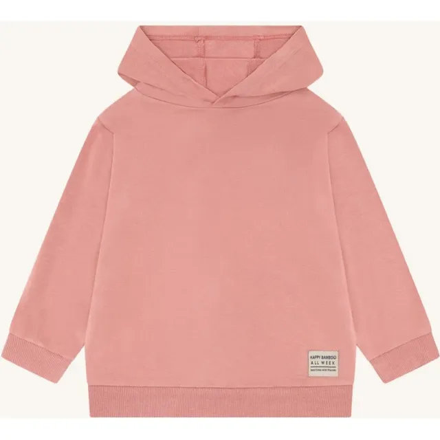 Hust & Claire Stinus Solid hoodie old rosie bambus