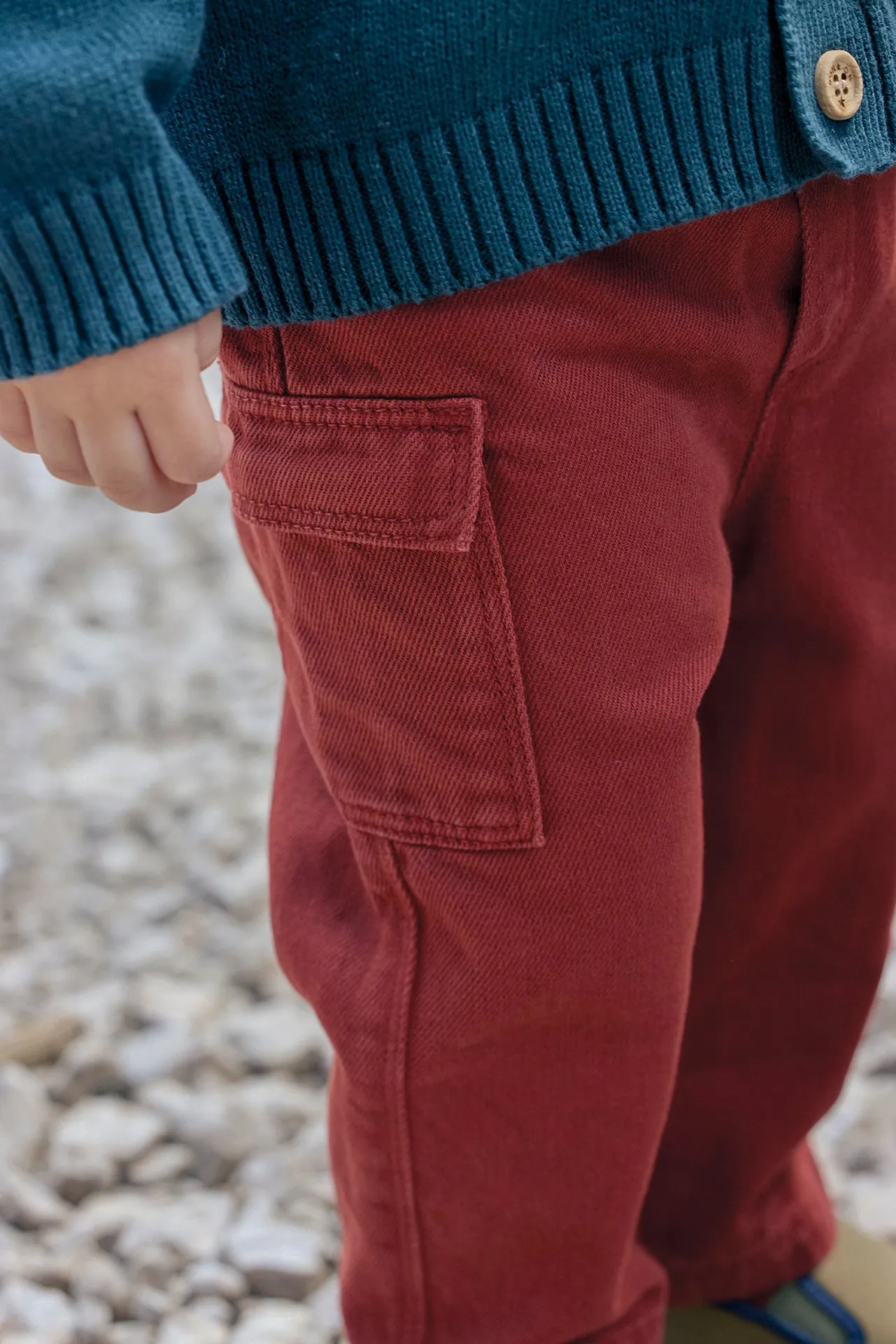 Bonton Frog Rouge Trekking cargo bukser rød