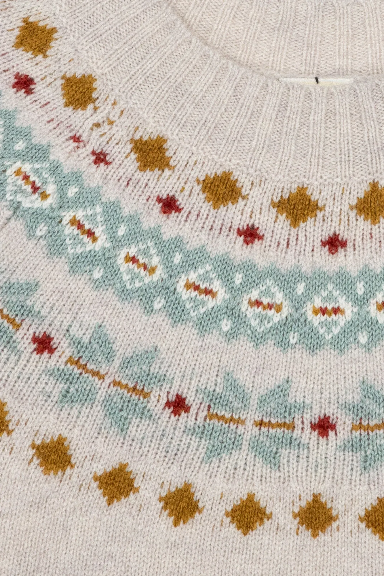 Bonton Milton Scone pullover 2A jacquard uld