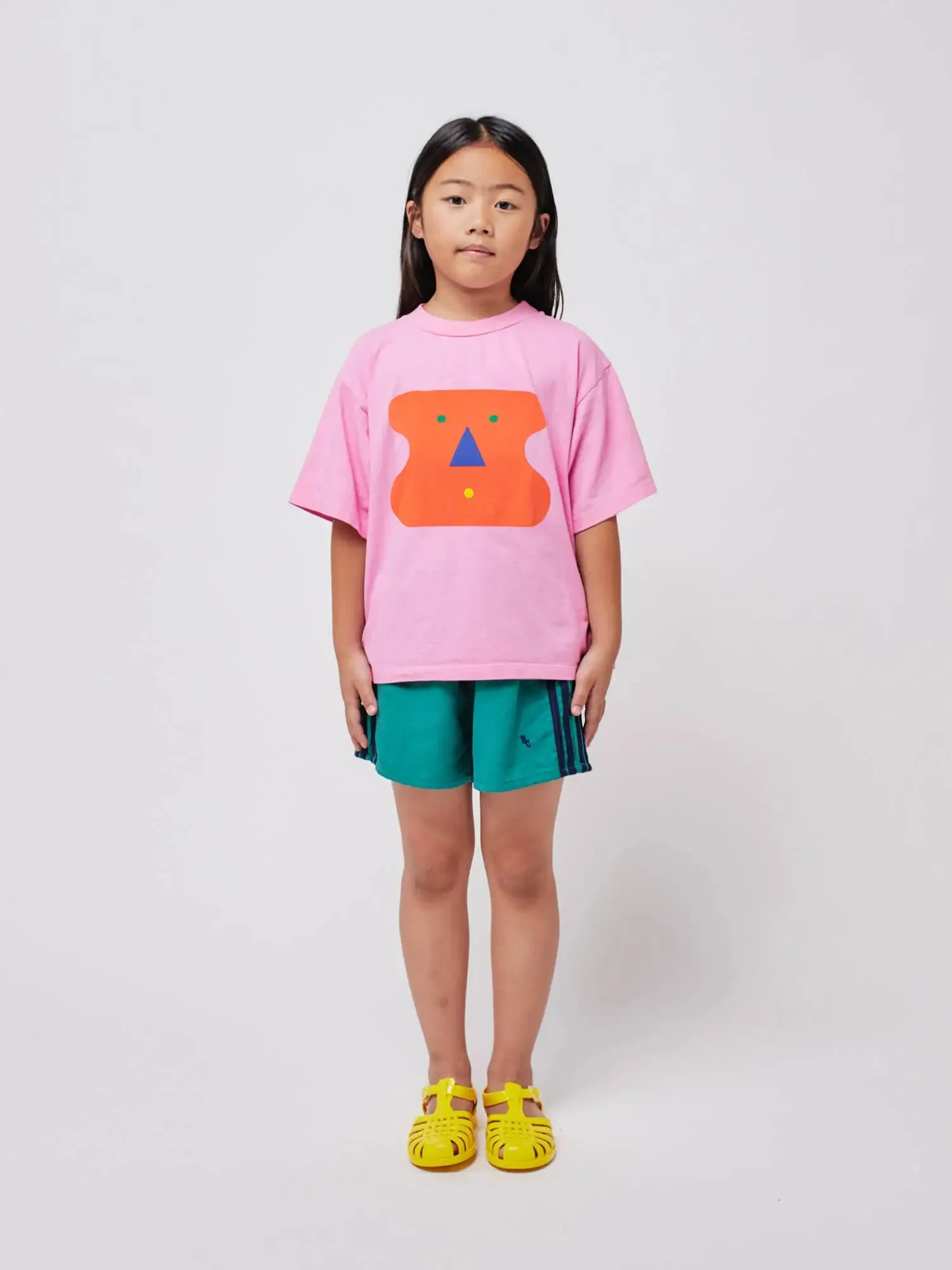 Bobo Choses Have Fun T-shirt pink genbrugsbomuld