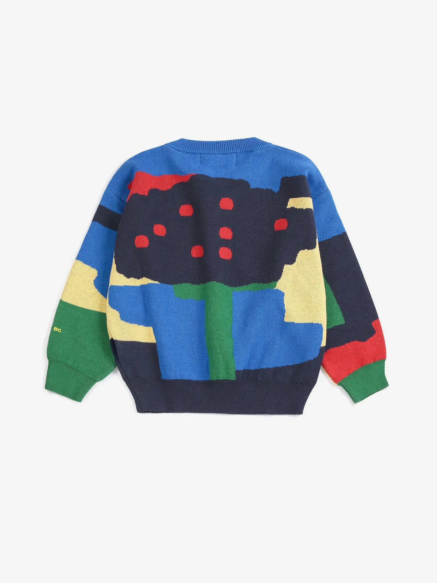 Bobo Choses Paint Forest striktrøje 2-13 år jacquard