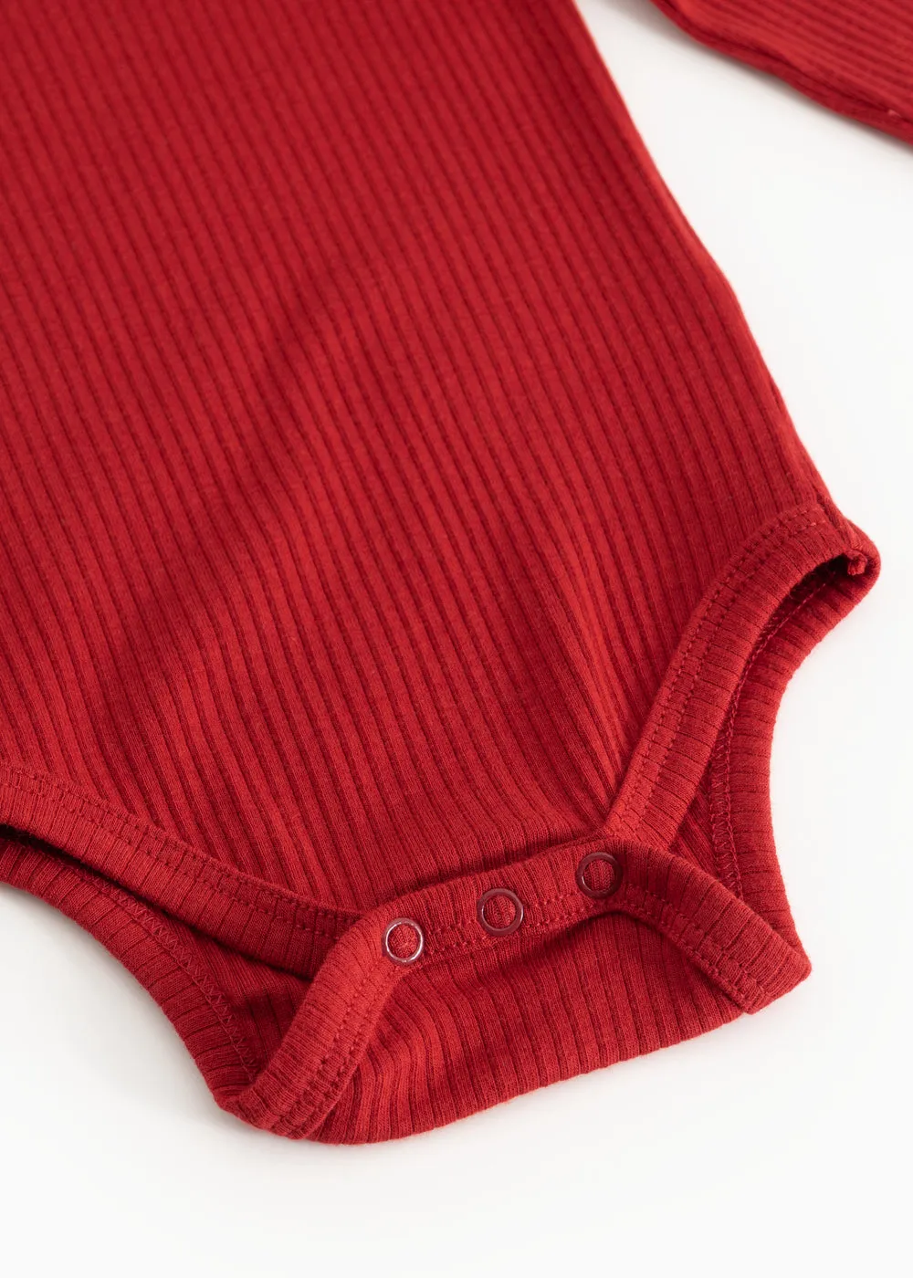MarMar Plain Body LS bodystocking Cherry modal