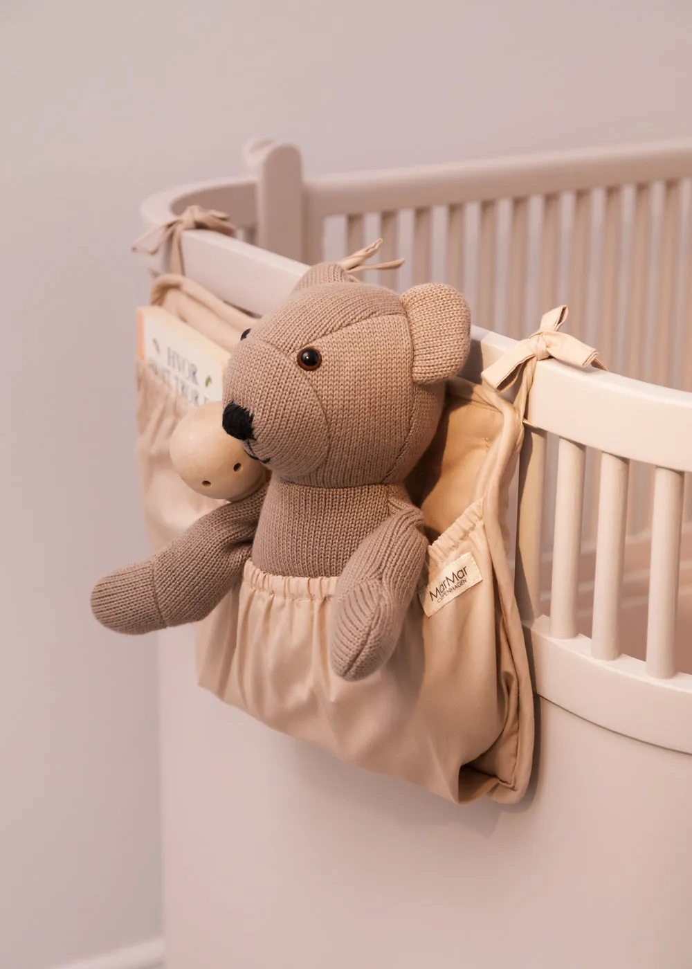 MarMar Copenhagen Teddy bamse Warm Stone økologisk