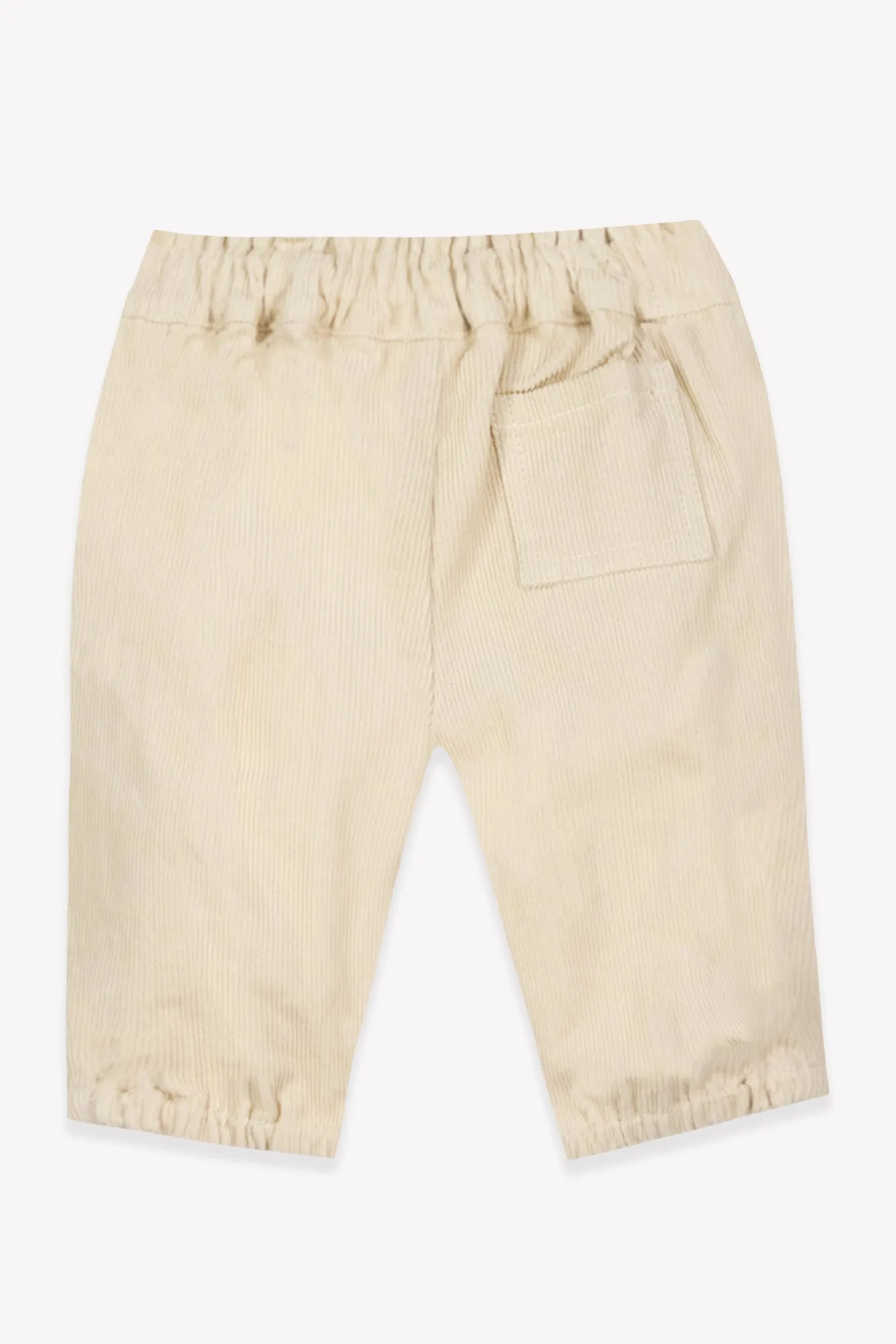 Bonton Biscotte bukser Milk bomuldsvelour