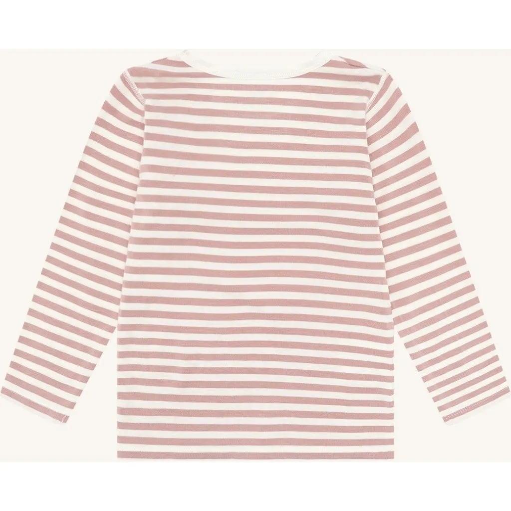 Hust & Claire Austin bluse Dusty Rose bambus