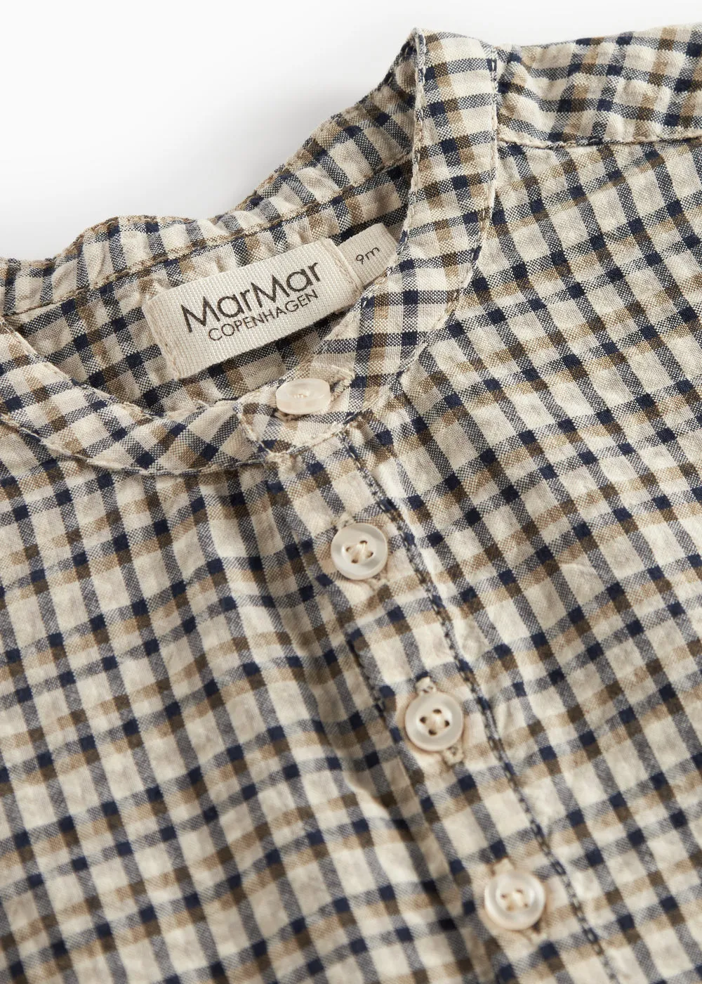 MarMar Totoro skjorte Pilot Navy Check ternet