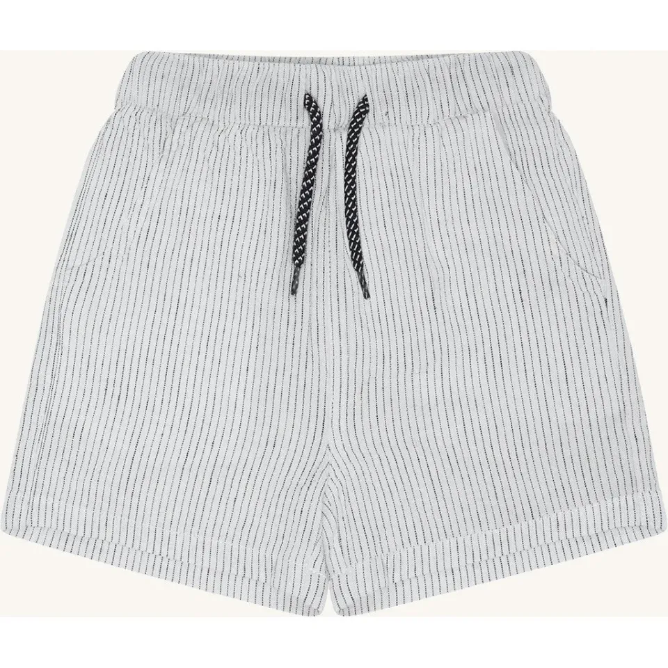 Hust & Claire HCHans Summer shorts Snow White hørblanding