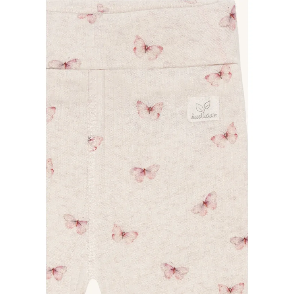 Hust & Claire HCLuca Animals leggings Apricot bomuld