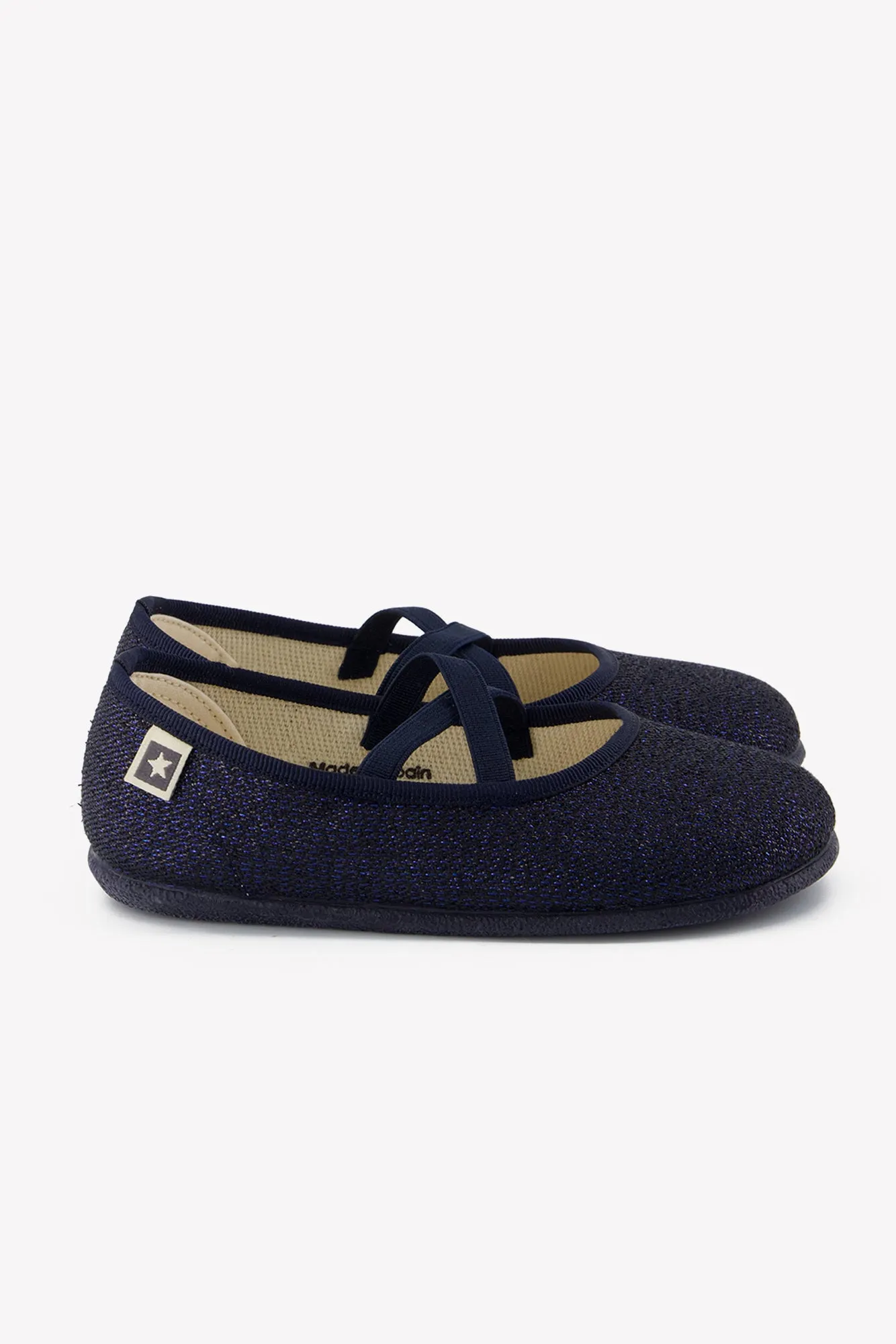 Bonton Sophie børnesko Sailor Blue iriseret