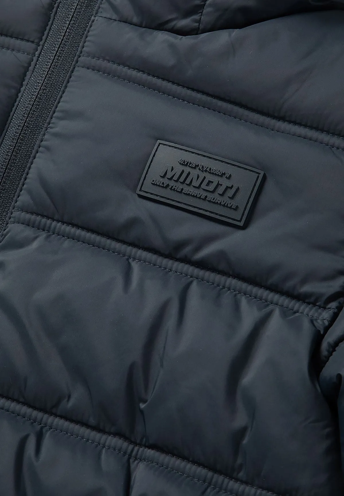 Minoti 45269 stepjakke navy nylon