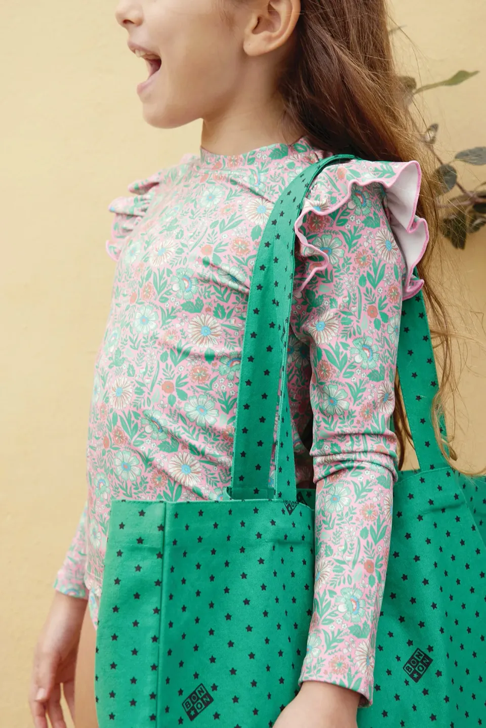 Bonton Beth Vert Paradise mulepose 40 cm grøn