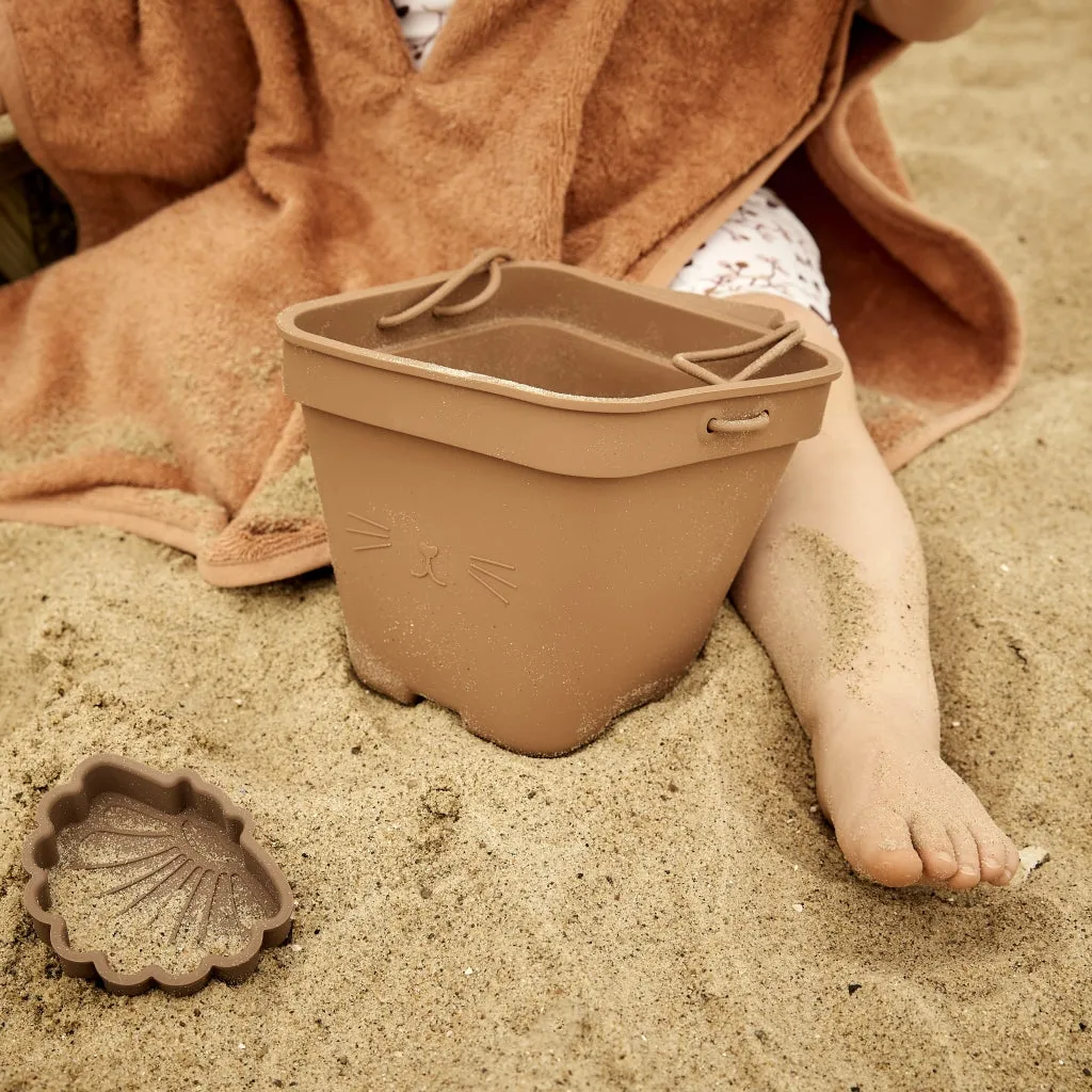 nuuroo Millan strandsæt Brown mix silikone