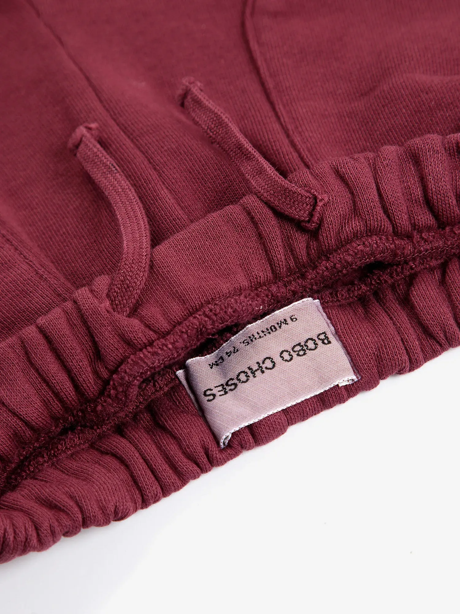 Bobo Choses Bolder joggingbukser 3 mdr bordeaux