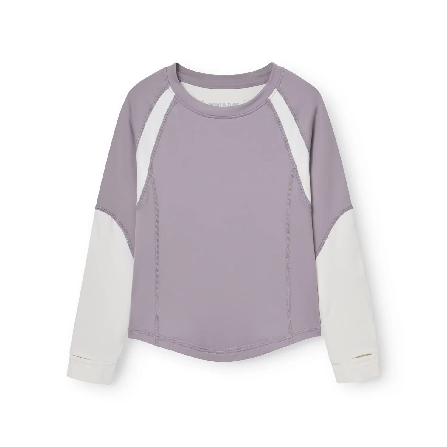 MINI A TURE Lendi LS t-shirt Arona Blue kølende