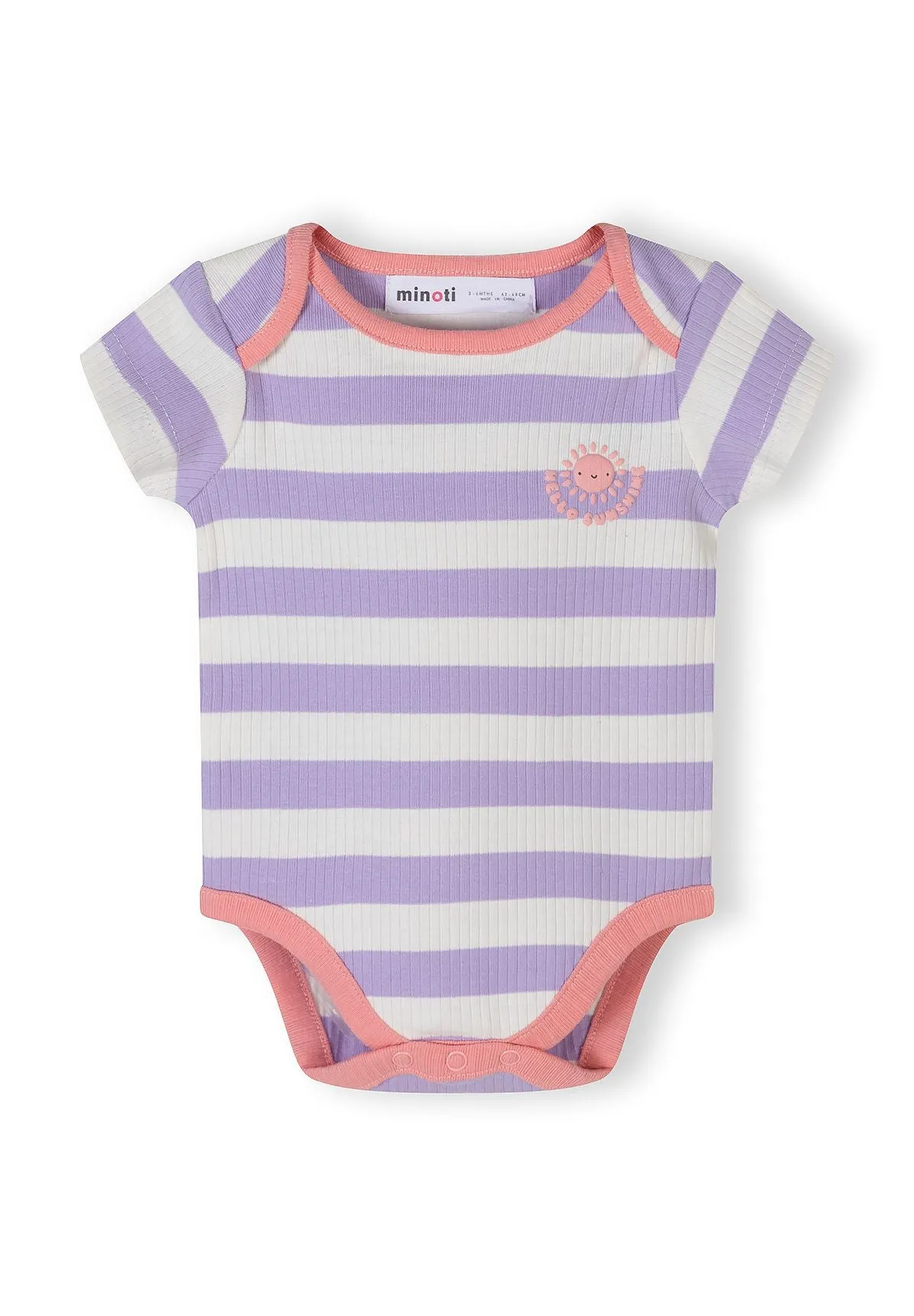 Minoti 44543 rib-body 3-pak pastel til piger