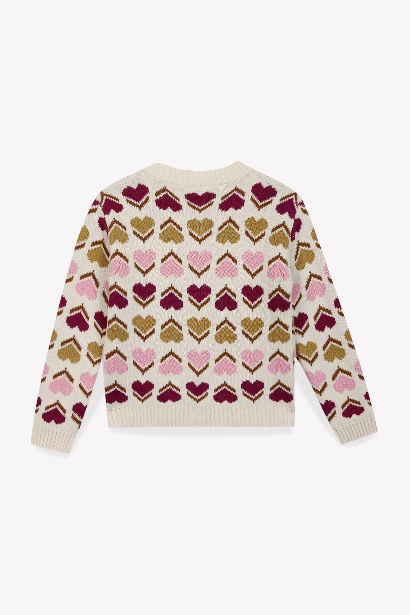 Bonton Maligne Milk cardigan hjerter