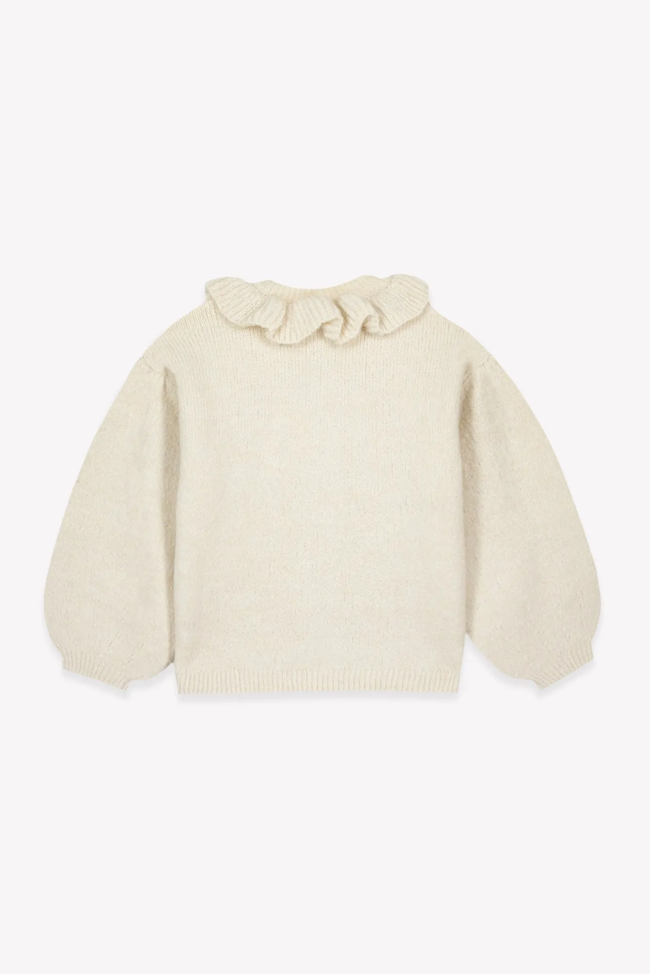 Bonton Paloma Milk cardigan ecru flæse 4A