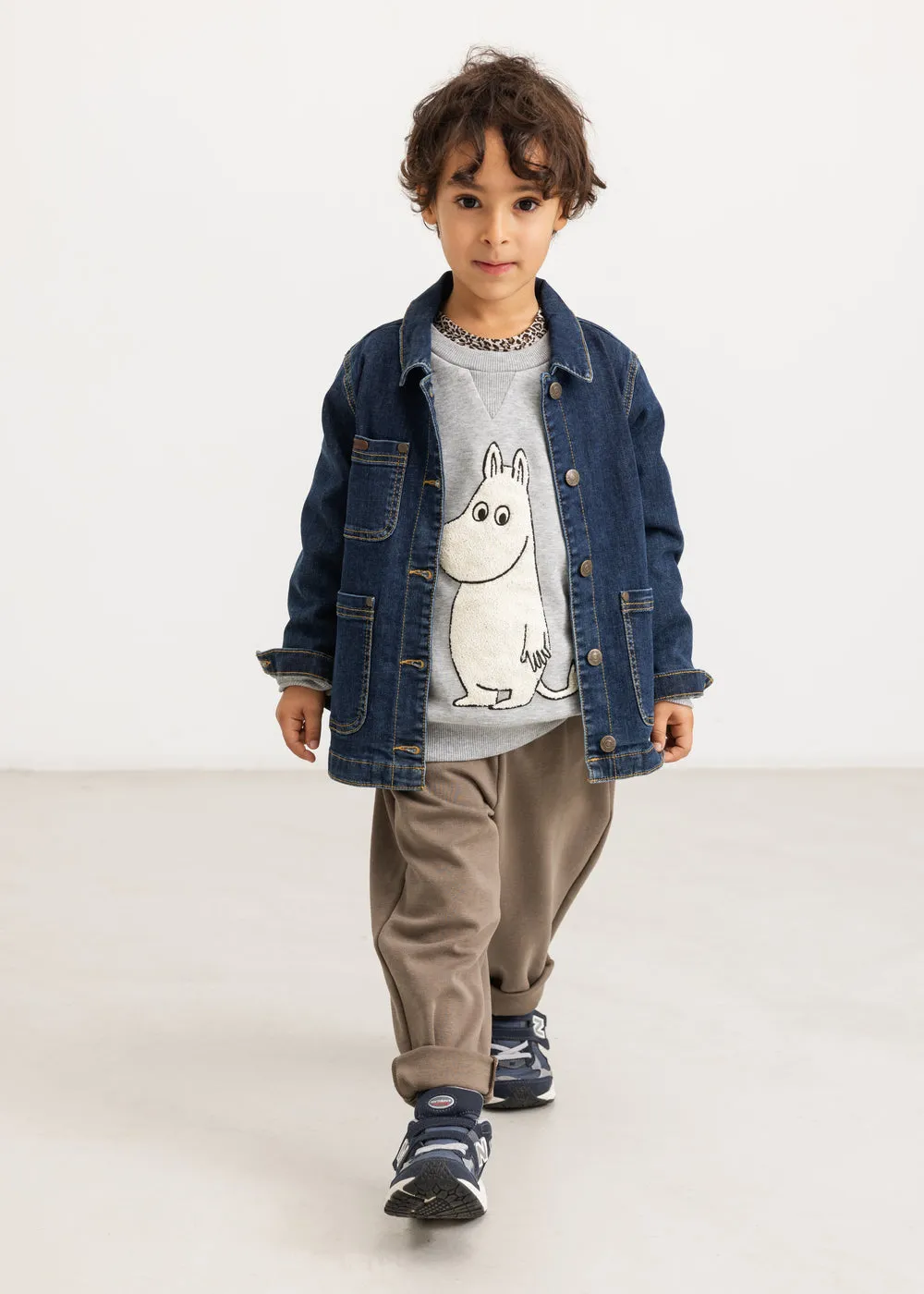 MarMar Leo Tee T-shirt Dark Brown Leo Leopard