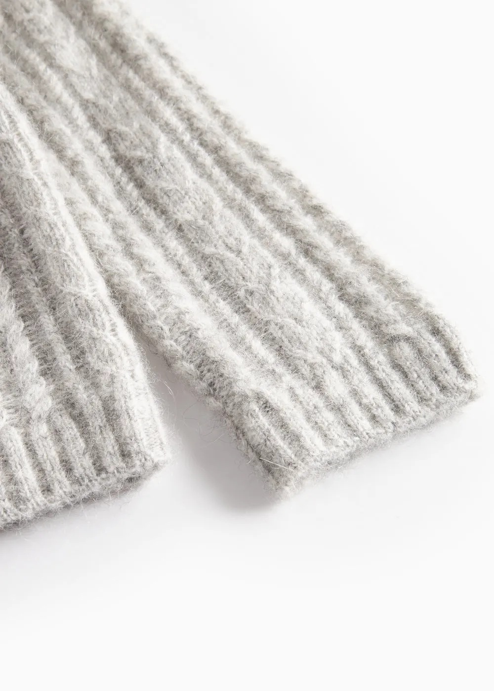 MarMar Tavon strik cardigan Morning Dew Mel. mohair