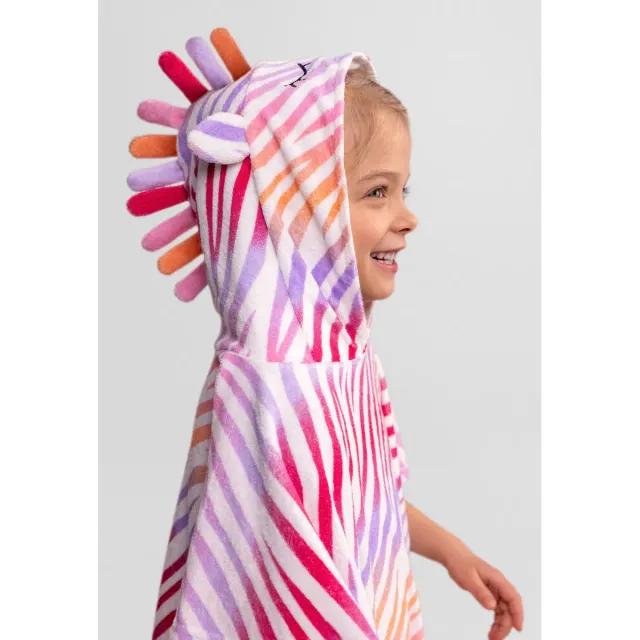 Minoti 44496 badeponcho zebra frotté