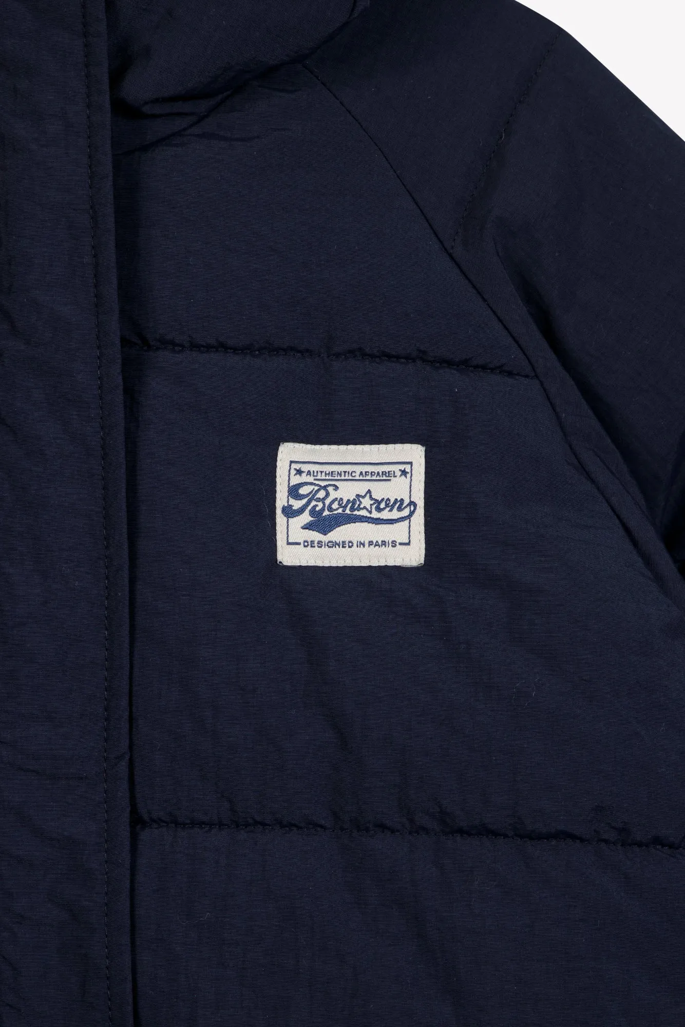 Bonton Parker sailor blue dynejakke foret