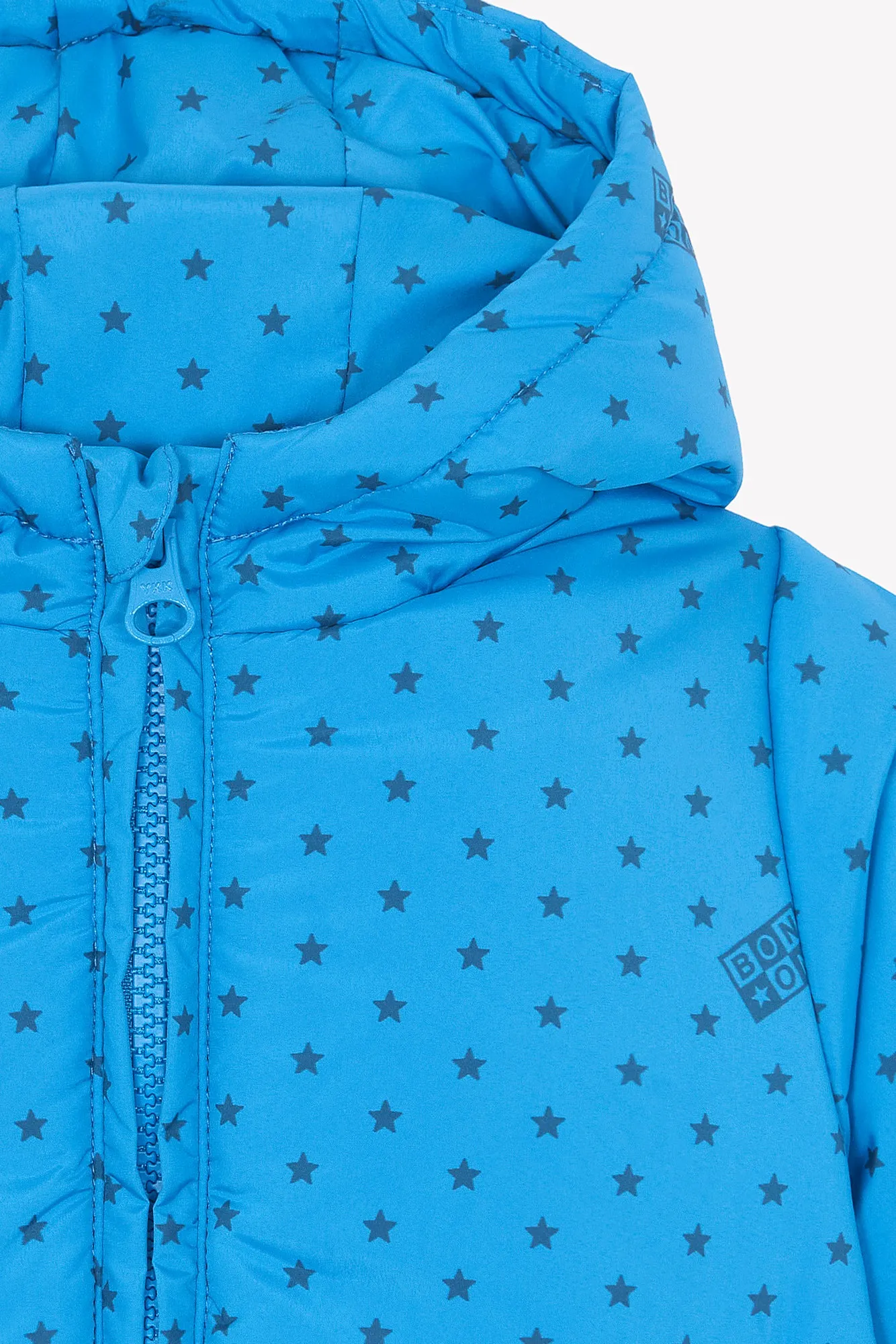 Bonton Mini Flotte Bleu Nordic regnjakke blå
