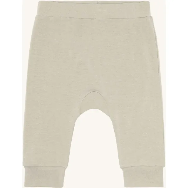 Hust & Claire Gusti Solid joggingbukser Greene Stone bambus