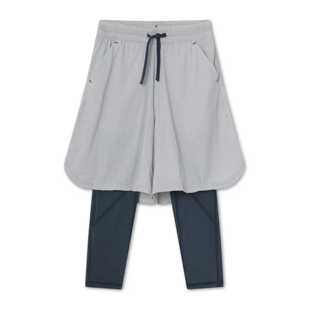 MINI A TURE Matsilas shorts Muted lime med leggings
