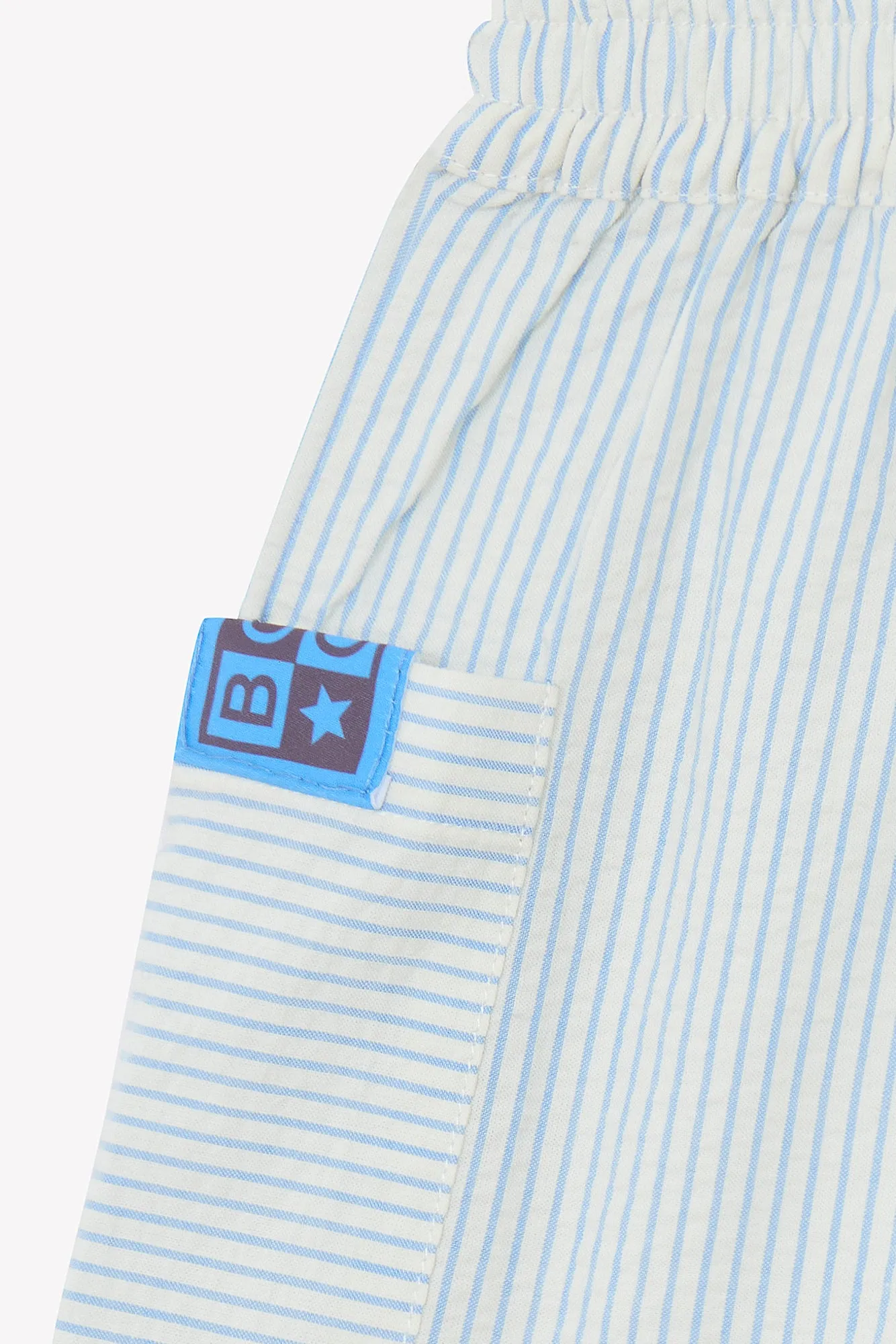 Bonton Lois shorts blå striber bomuld