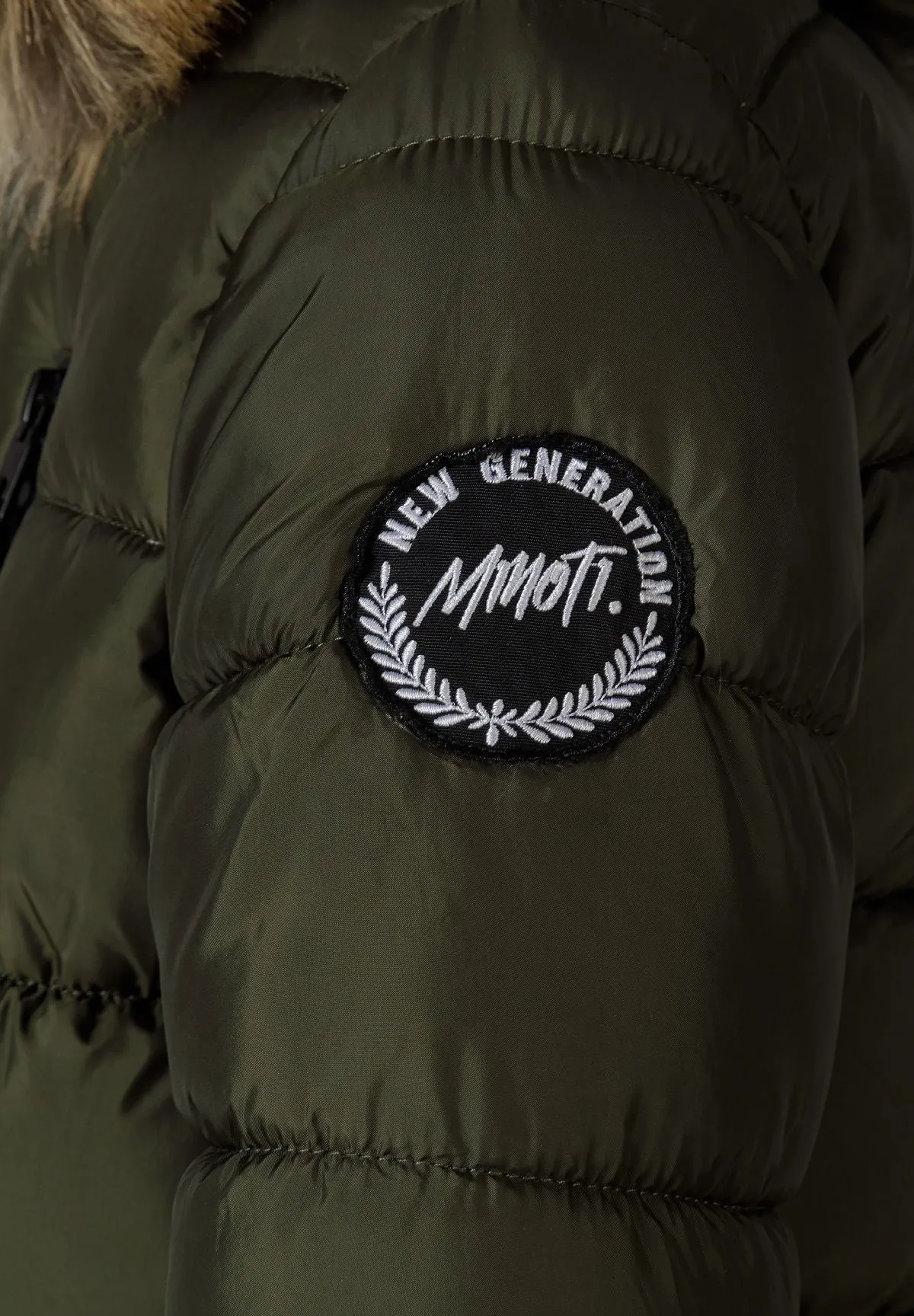 Minoti 45249 parka foret khaki drenge vinter