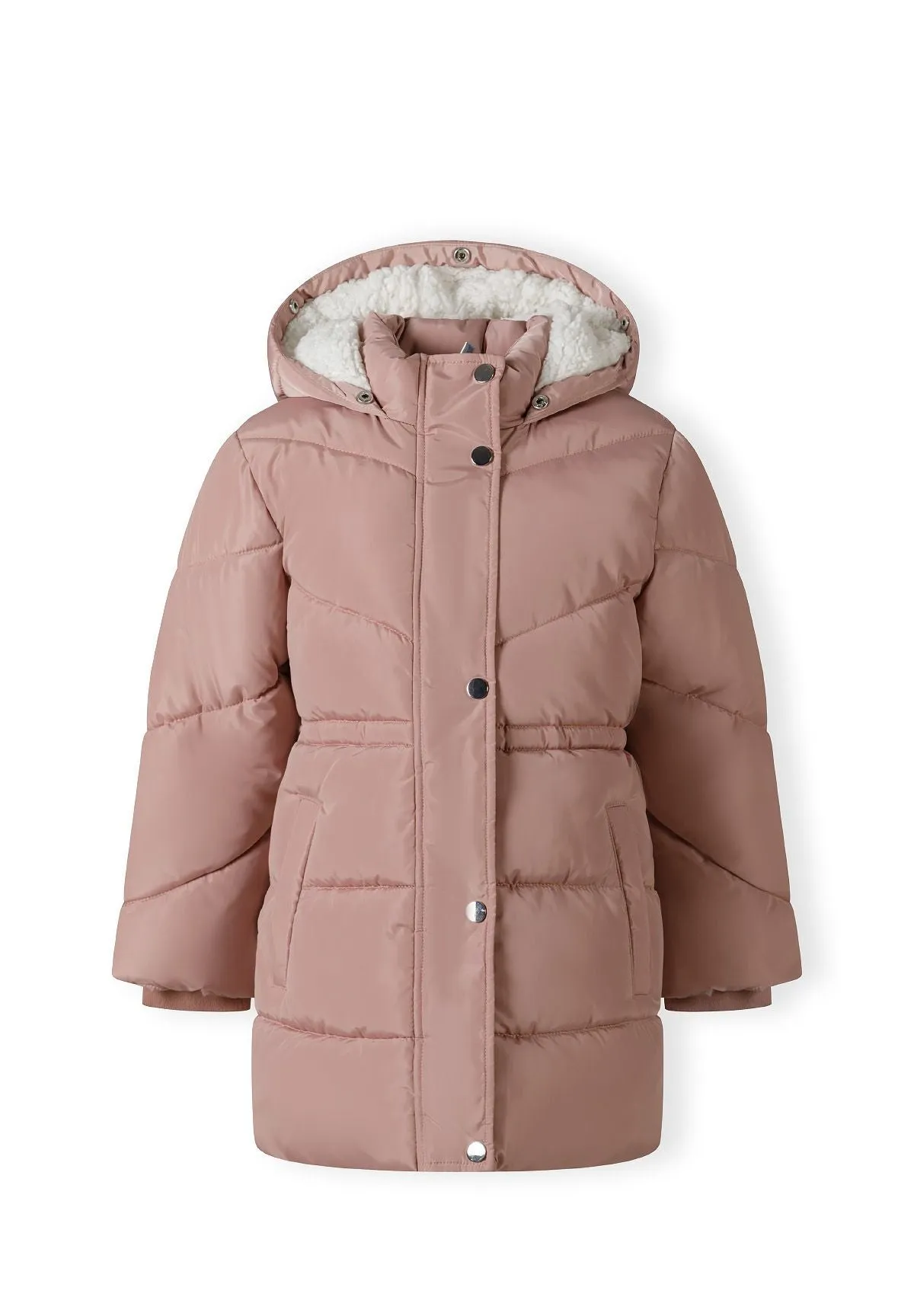 Minoti 45299 parka til piger lyserød varm