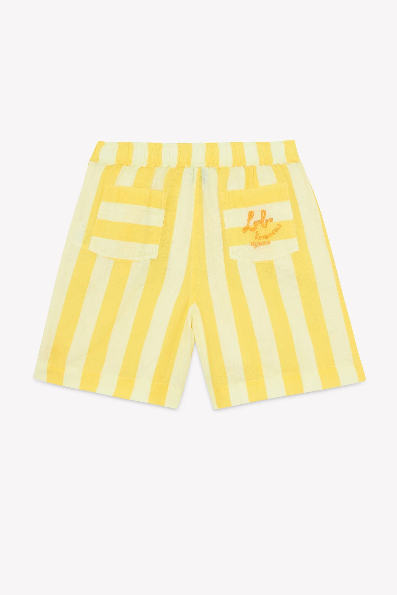 Bonton Liverpool shorts stribet gul 6A