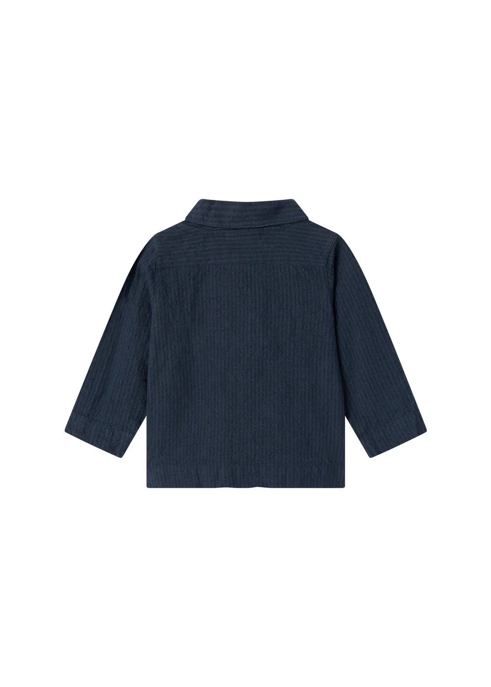 MarMar Copenhagen Tovas skjorte Dark Blue Stripe langærmet