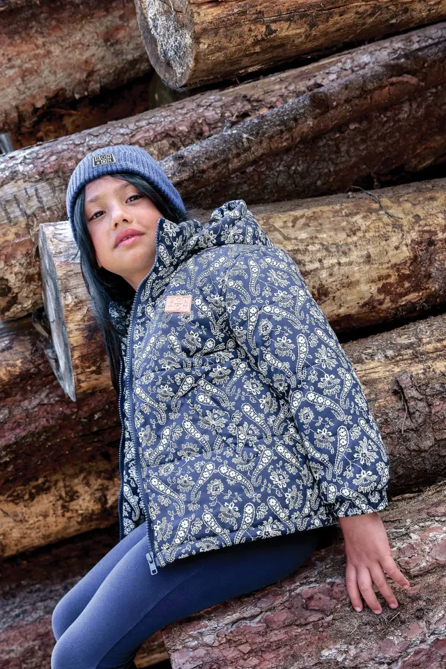 Bonton Moove Bandana børnejakke med bandanamønster