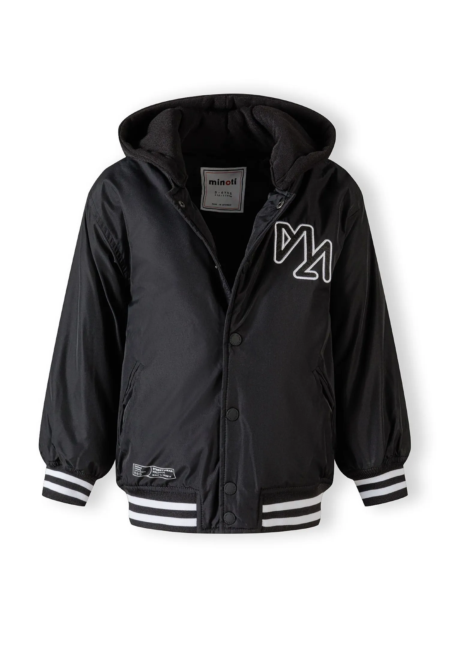 Minoti 43286 collegejakke sort bomber