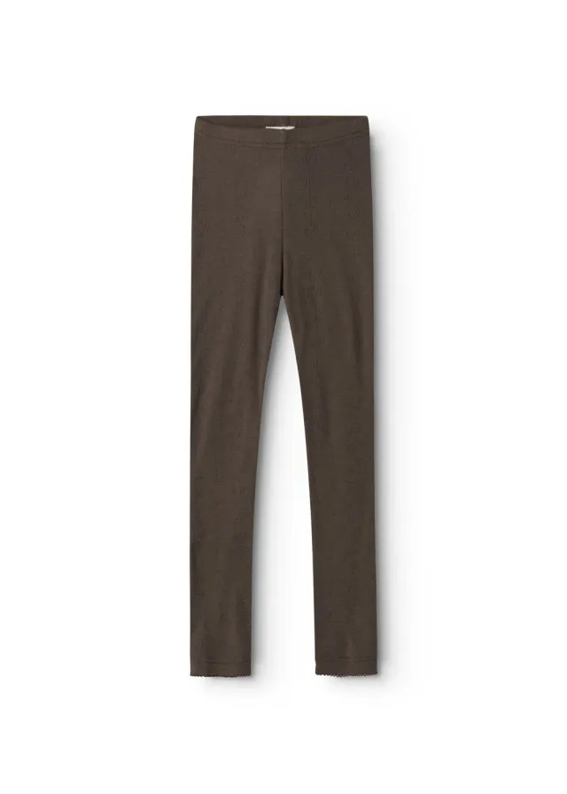 MarMar Wool Pointelle leggings Terre uld