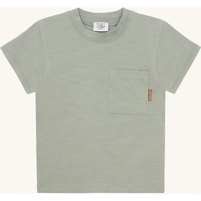 Hust & Claire Anton Slub t-shirt Iceberg økologisk bomuld