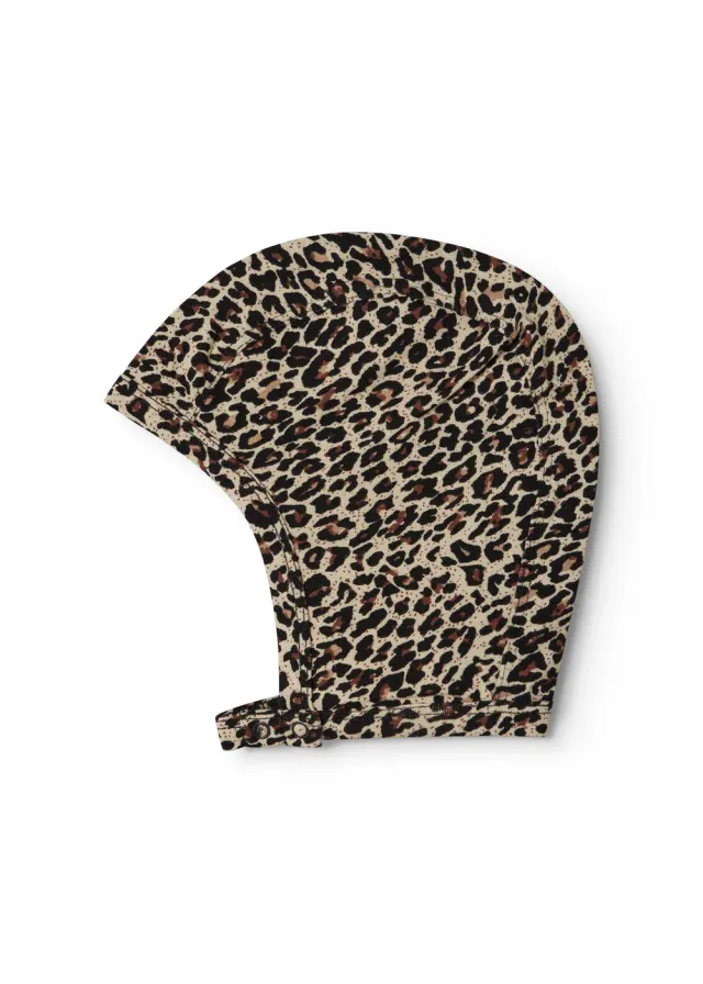 MarMar Leo Hoody hjelmhue Brown Leo leopard