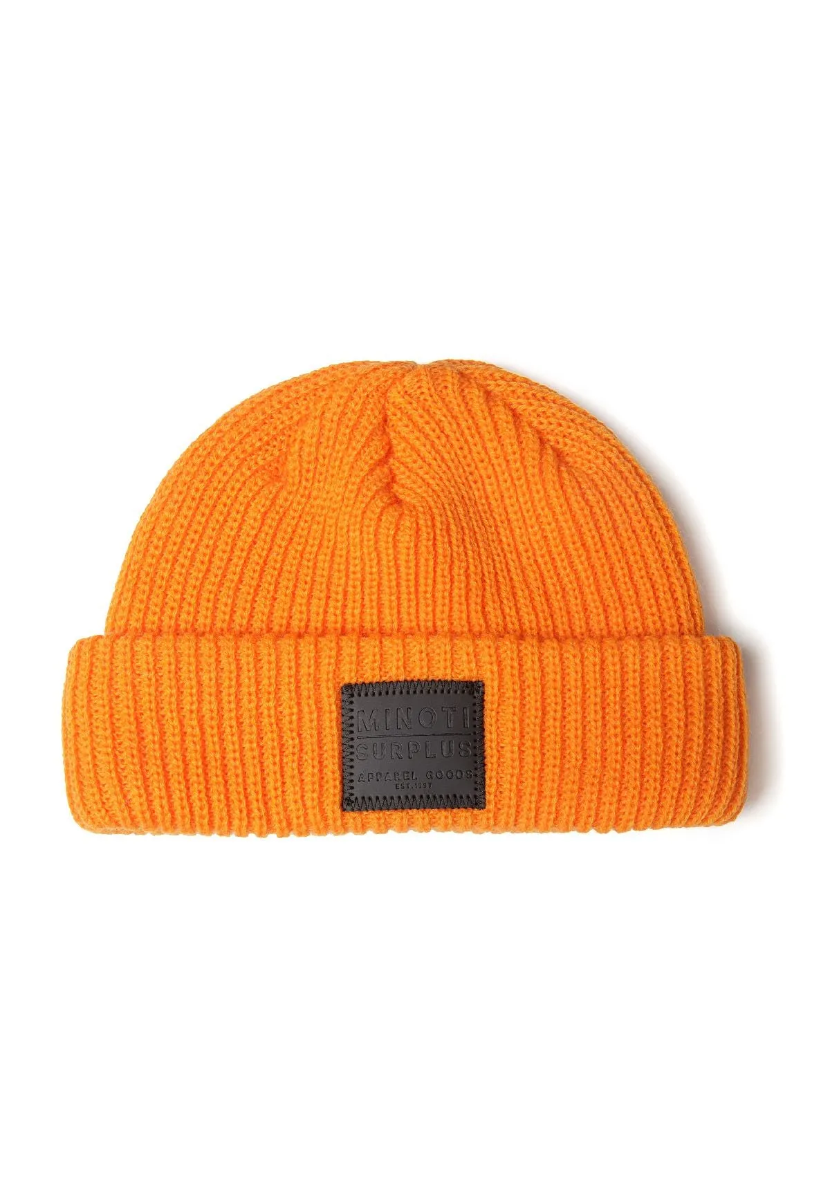 Minoti 41592 hue 2-pak orange grå ribstrik