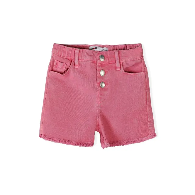 Minoti 44684 shorts rosa twill til piger