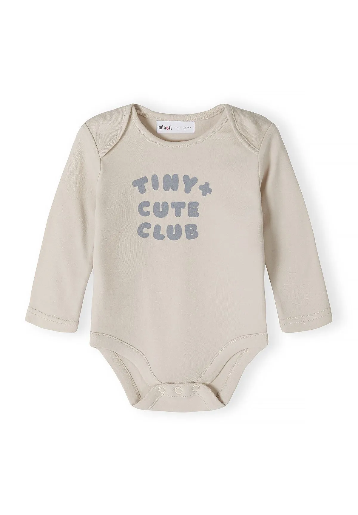 Minoti bodys langærmet print 7-pak til baby