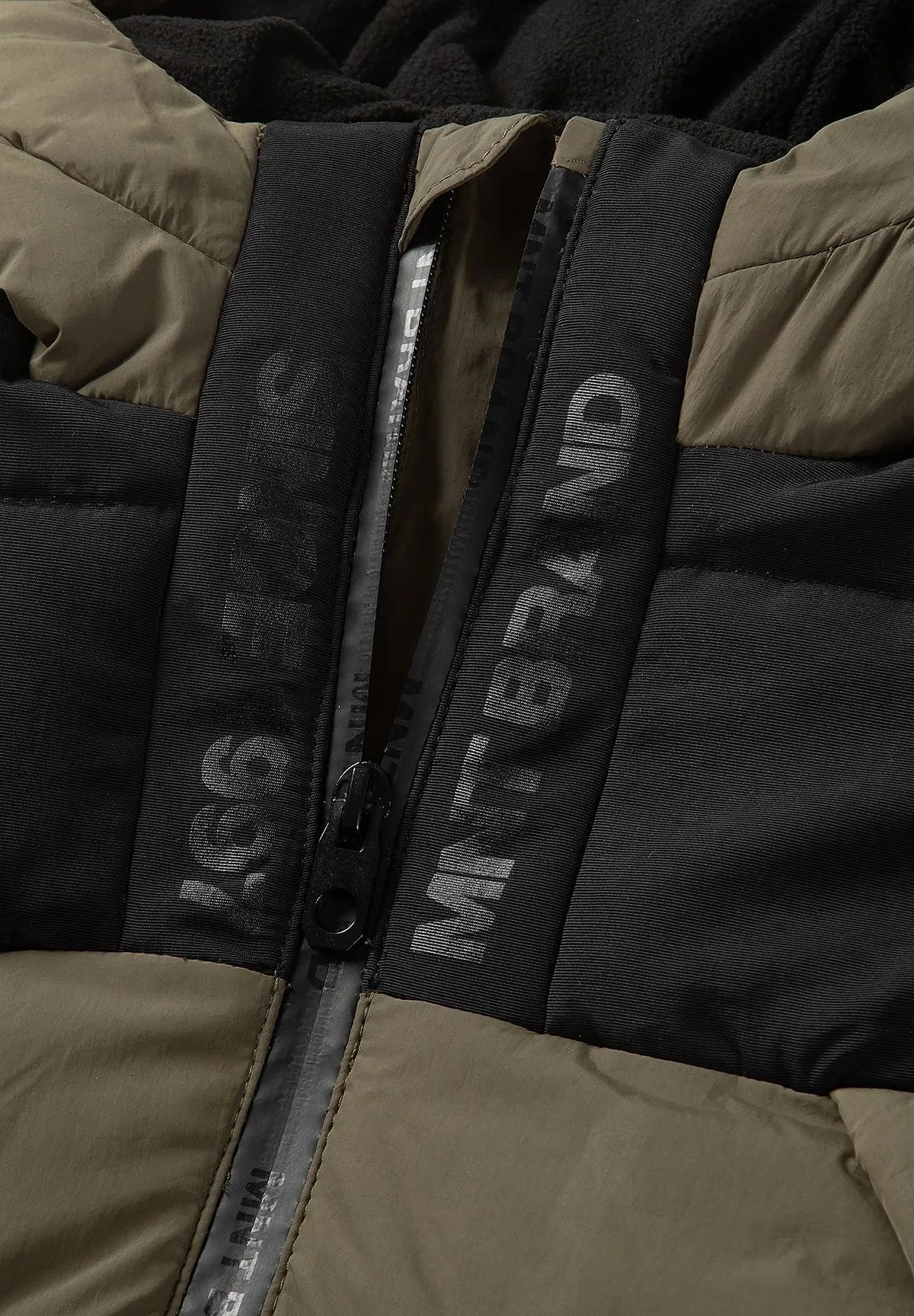 Minoti 45236 vatteret jakke khaki drenge